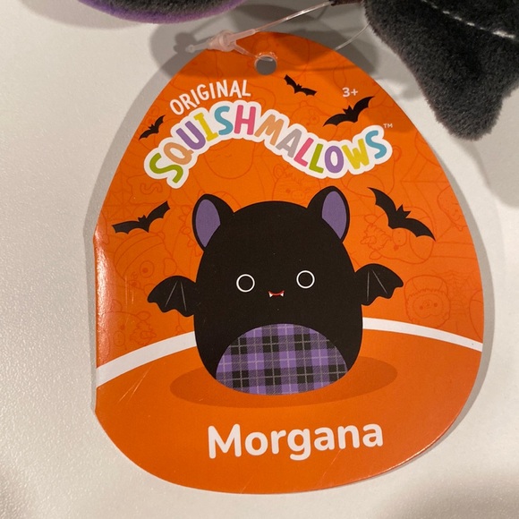 Squishmallow Morgana the Bat 4” Halloween 2024 NWT - Picture 3 of 5